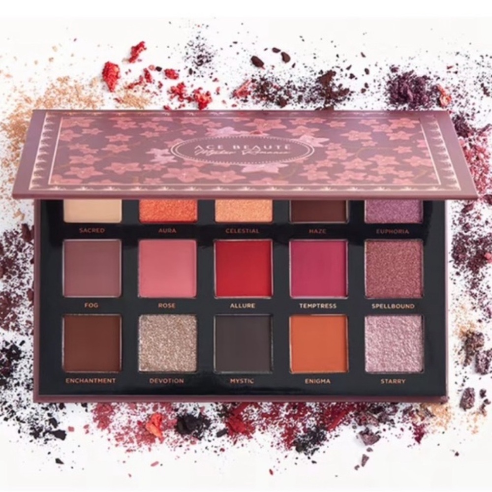 Ace Beautē Mystic Romance 15 Color Eyeshadow Palette NIB